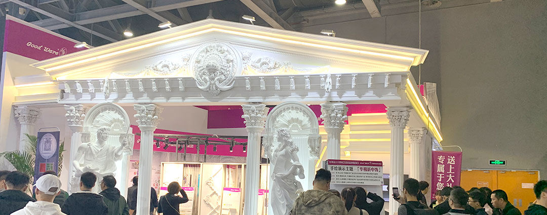 宮殿式展臺(tái)設(shè)計(jì)風(fēng)格